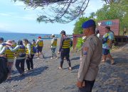 Personel Polairud Polresta Banyuwangi Lakukan Patroli Dikawasan Wisata Green Watu Dodol