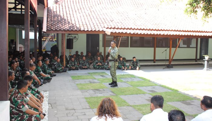 Dandim 0825/Banyuwangi : Loyalitas Dan Ketulusan Adalah Panglima Sejati Pengabdian
