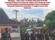 Babinsa Seneporejo Latih Satlinmas untuk Tingkatkan Kesiapsiagaan Keamanan Desa 9 IMG 20251025 WA0000