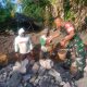 Babinsa Desa Purwoharjo Gotong Royong Bersama Warga Bangun Drainase