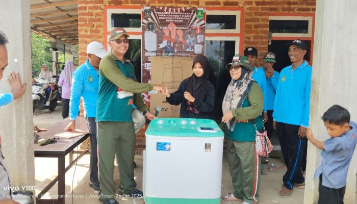 Pemdes Paseraman Gelar Jalan Sehat Sambut Hari Sumpah Pemuda