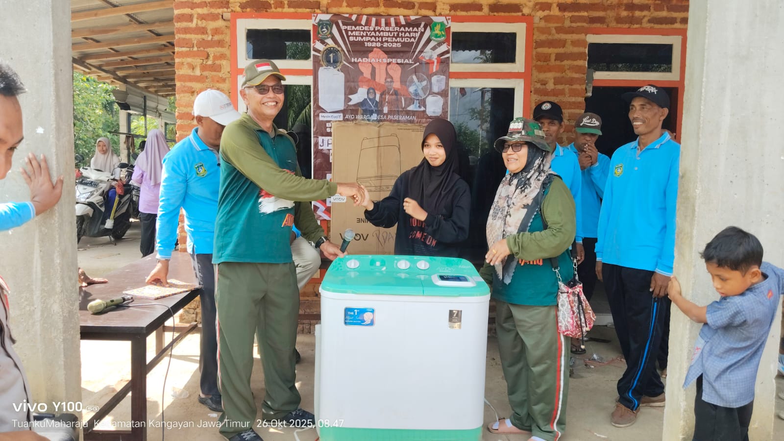 Pemdes Paseraman Gelar Jalan Sehat Sambut Hari Sumpah Pemuda 1 IMG 20251026 WA0086