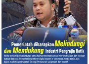 Cak Slamet Bangga Batik Identitas Bangsa & Membangkitkan Ekonomi Masyarakat