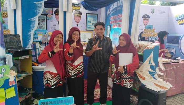 Perpustakaan SDN Labuhan 1 Ikut Meriahkan Festival Literasi 2025, Direktur PT. Media Pustaka Group Beri Apresiasi