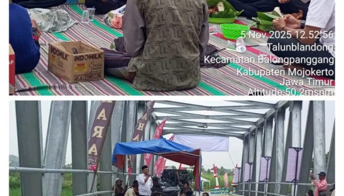 Peresmian Jembatan Baru Dengan Tasyakuran Dan Sedekah Bumi Warga Talunbrak Yang Guyup Rukun