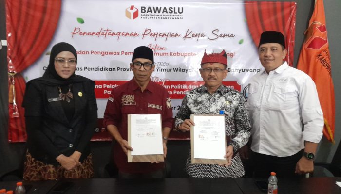 Tingkatkan Pengawasan Partisipatif Di Lingkungan Pendidikan, Bawaslu Kerjasama Cabdin Propinsi JawaTimur