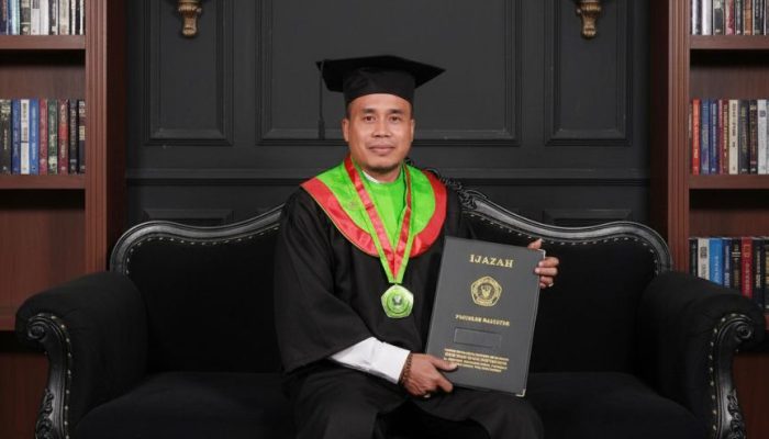 Lulus Pascasarjana, Direktur Globalindo.net Ainor Rasid Kantongi Gelar Magister Hukum UNSURI