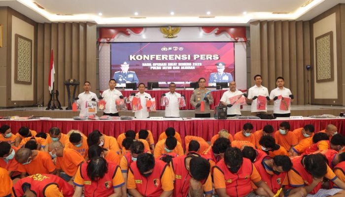 Selama Operasi Sikat Semeru 2025 1.443 Kasus Terungkap